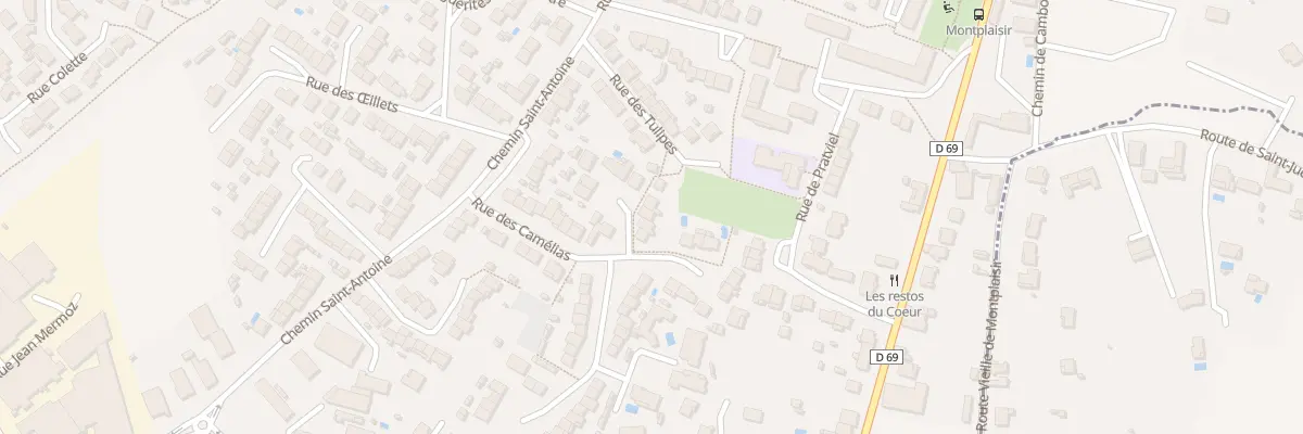 Plan du 6 Rue des Coquelicots à Saint-Juéry