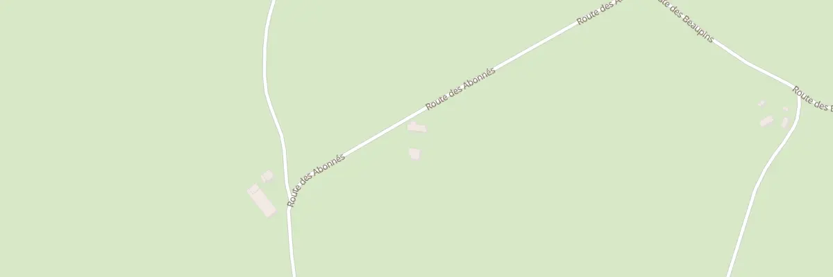 Plan du 613 Rte des Abonnés à Maisonnais