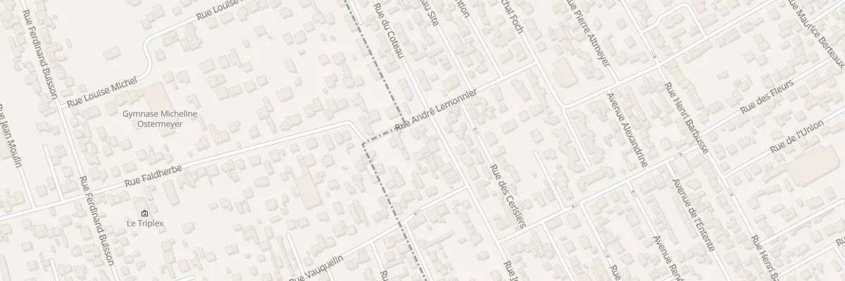 Plan du 65B Rue André Lemonnier à Bezons