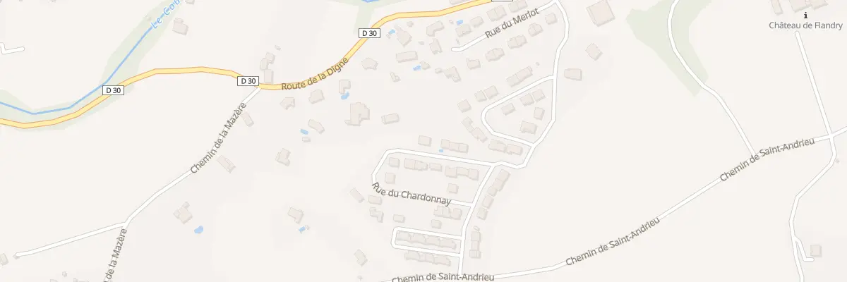 Plan du 25 Rue du Chardonnay à Limoux