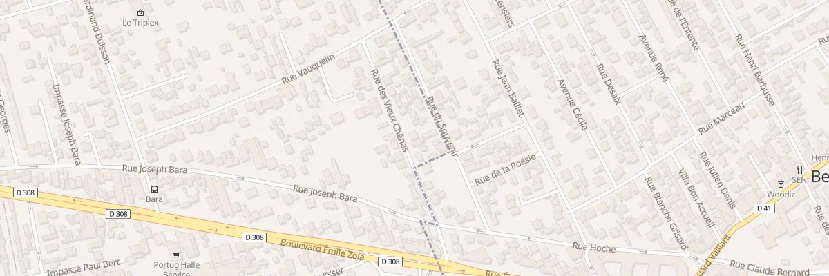 Plan du 12 Rue des Vieux Chenes à Houilles