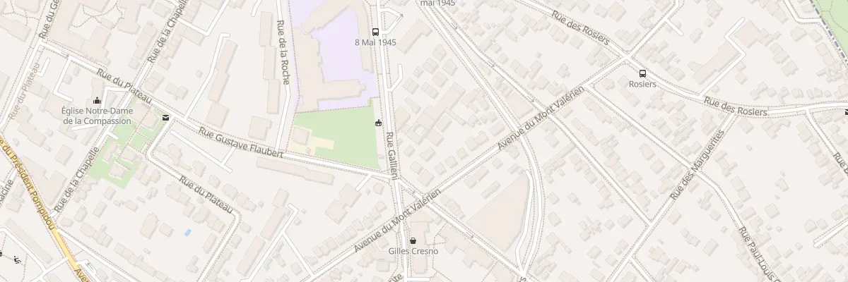 Plan du 59 Rue Gallieni à Rueil-Malmaison