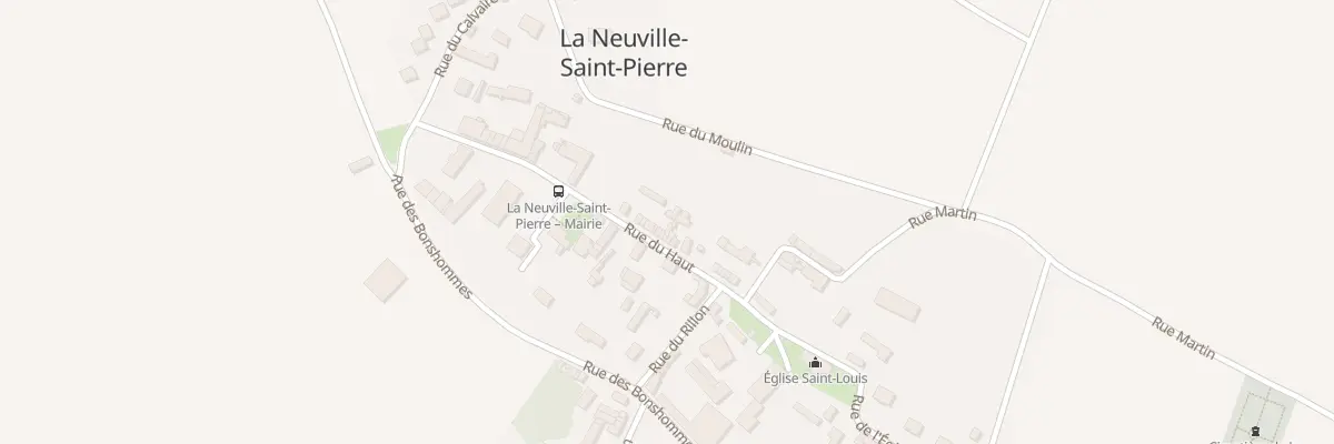 Plan du 8 Rue d’En Haut à La Neuville-Saint-Pierre