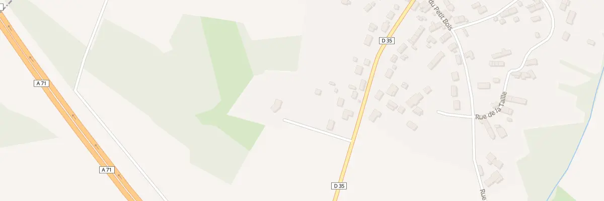 Plan du 72 Rue du Richefort à Mehun-sur-Yèvre
