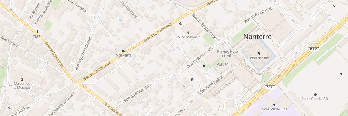 Plan du 55 Rue du 8 Mai 1945 à Nanterre