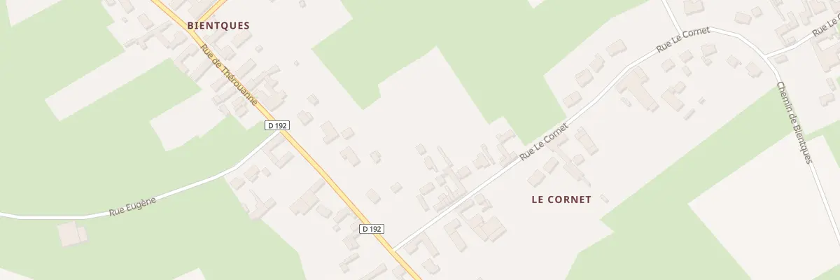 Plan du 7 Rue le Cornet à Pihem