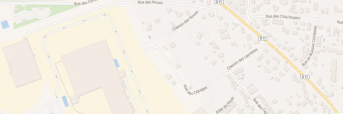 Plan du 14 Rue des Cépages à Châteauneuf-sur-Loire