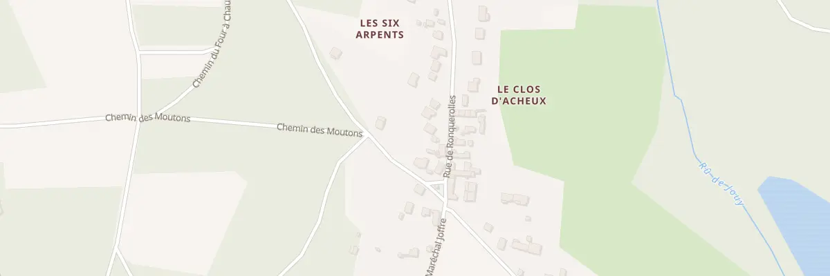 Plan du 5 Rue de Ronquerolles à Parmain