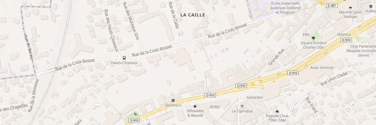 Plan du 27 Rue Croix Bosset à Sèvres