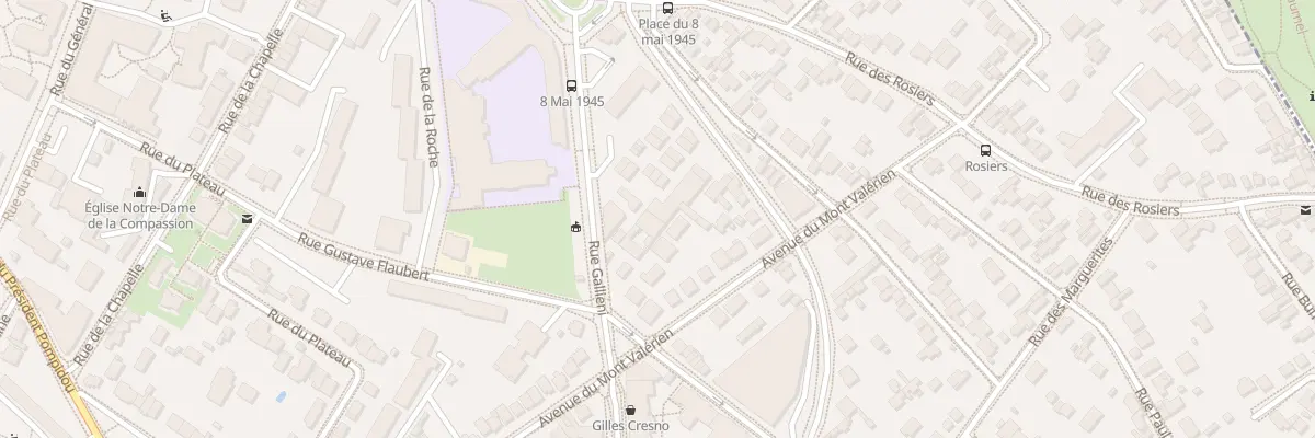 Plan du 57 Rue Gallieni à Rueil-Malmaison