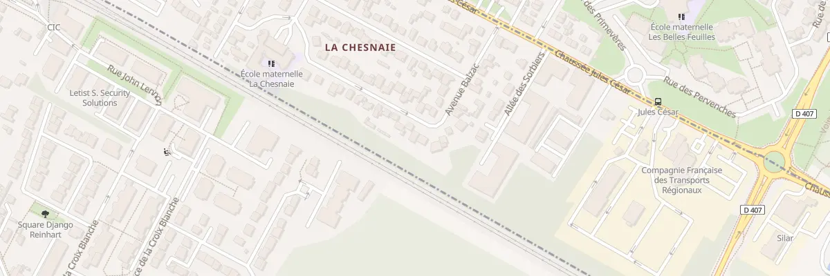 Plan du 29 Av Balzac à Beauchamp
