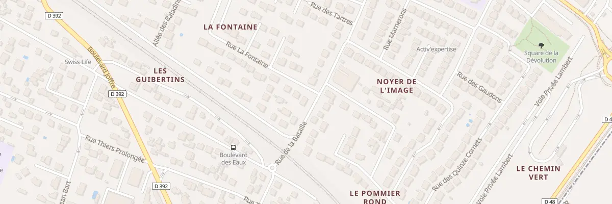 Plan du 66 Rue la Fontaine à Cormeilles-en-Parisis