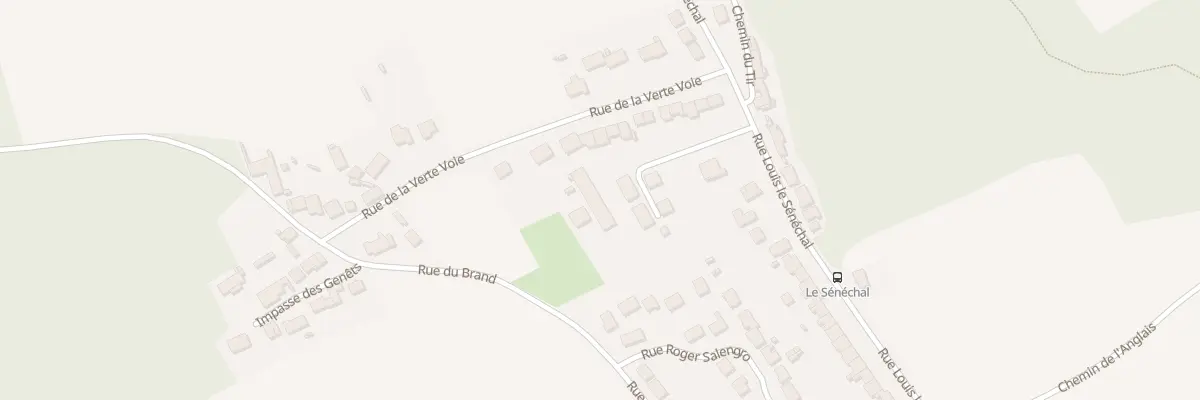 Plan du 23 Rue de la Verte Voie à Hallines