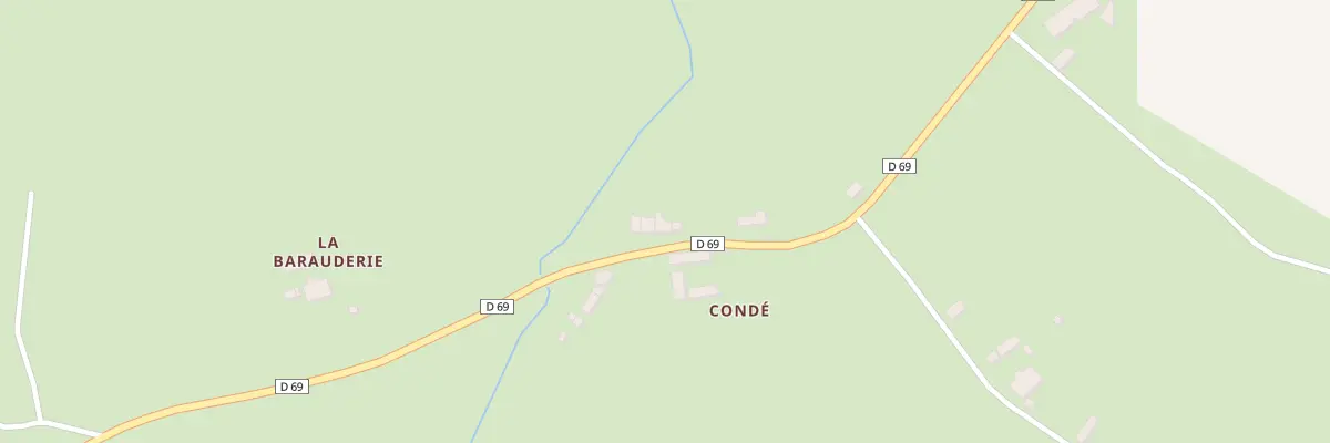 Plan du 60 Conde à La Celle-Condé