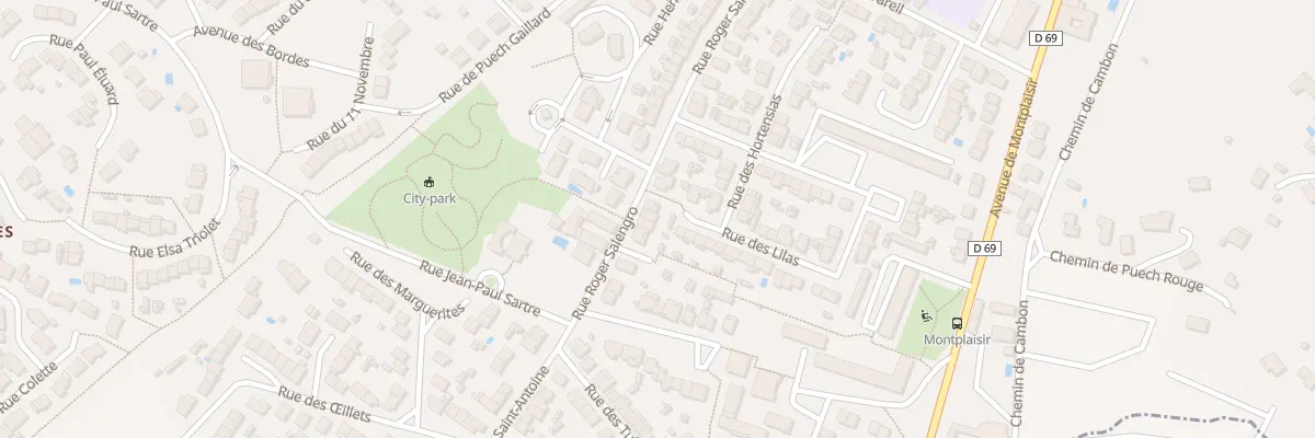 Plan du 41 Rue Roger Salengro à Saint-Juéry