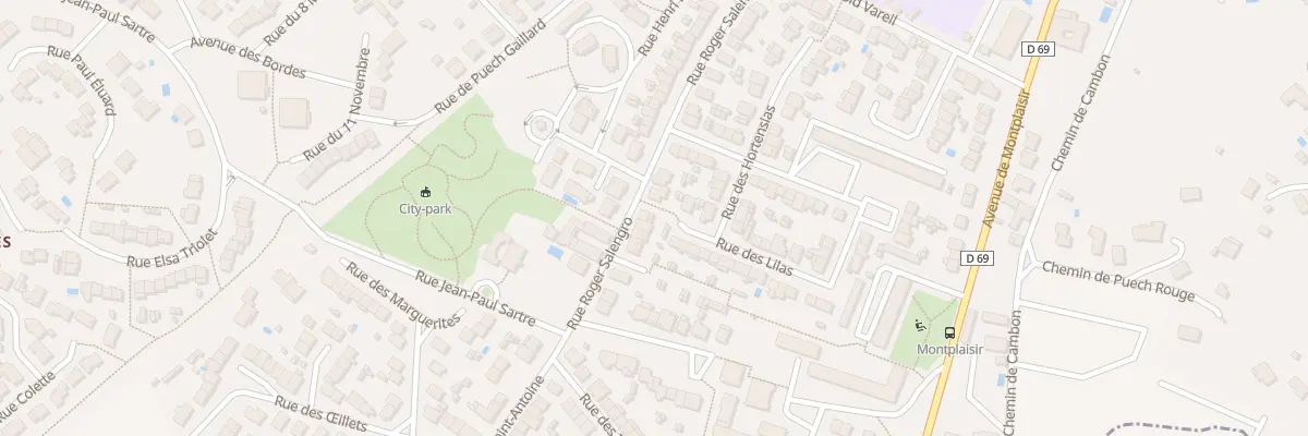 Plan du 39 Rue Roger Salengro à Saint-Juéry