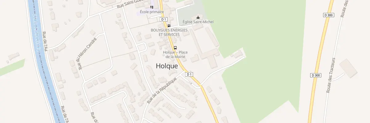 Plan du 4B Rte de Bourbourg à Holque