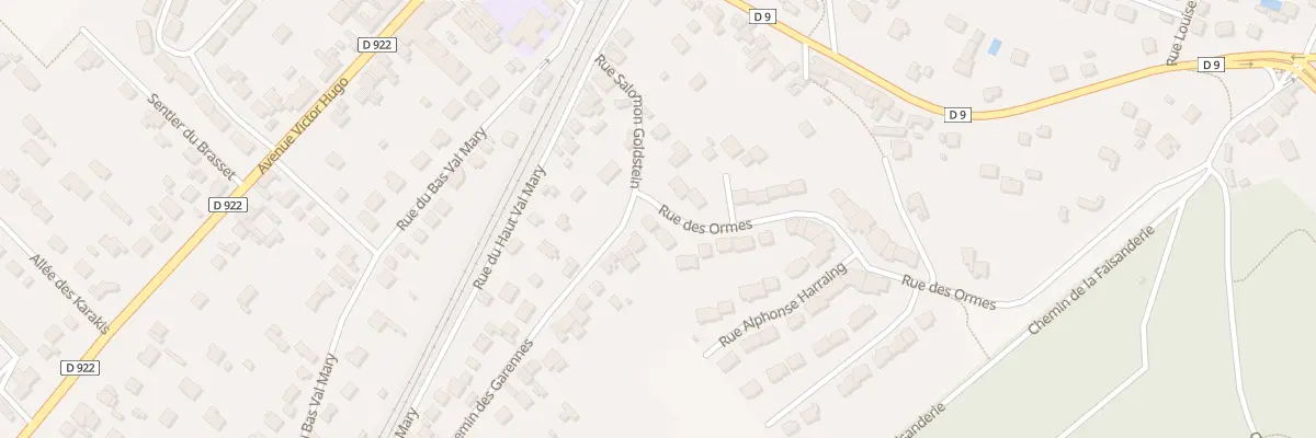 Plan du 23 Rue des Ormes à Mériel