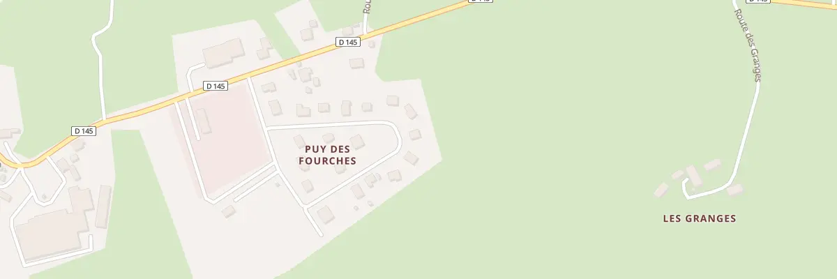 Plan du 5223 Puy des Fourches à Rilhac-Xaintrie