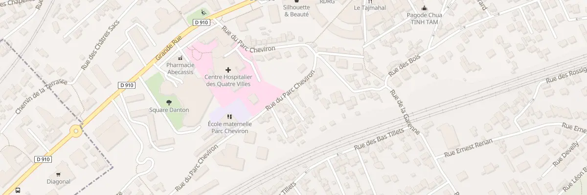 Plan du 35 Rue du Parc Cheviron à Sèvres
