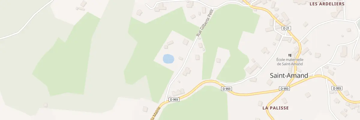 Plan du 5224 Le Bourg à Saint-Amand