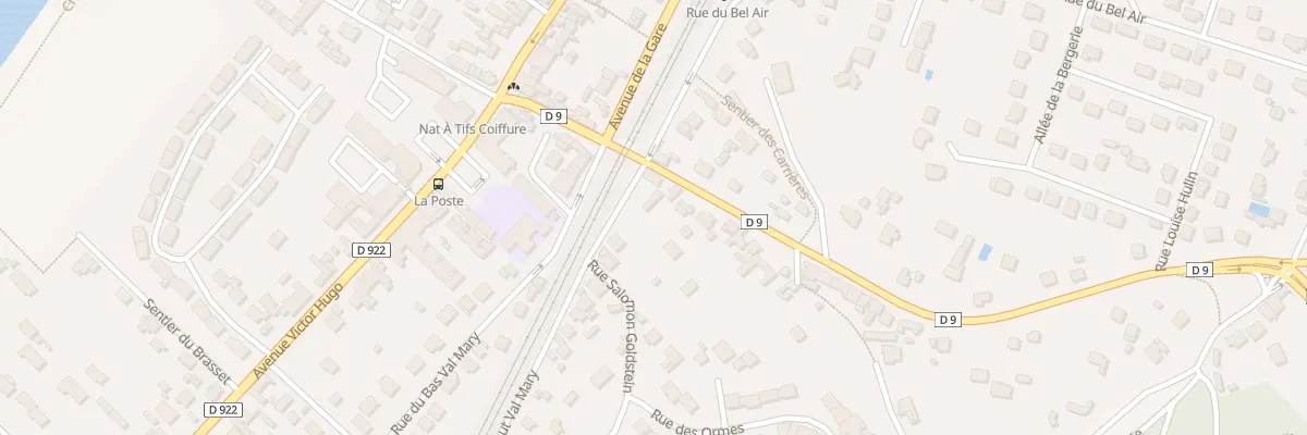 Plan du 12 Rue de l’Abbaye du Val à Mériel