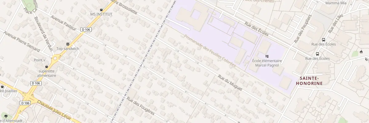Plan du 18 Rue du Muguet à Taverny