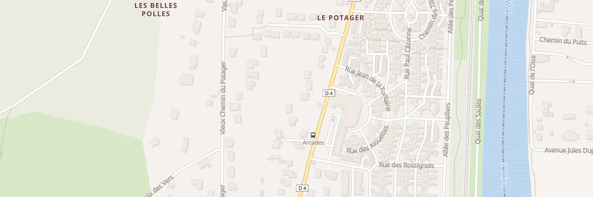 Plan du 28 Rue du Général de Gaulle à Parmain