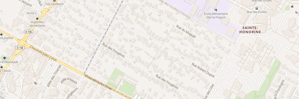 Plan du 24 Rue Robert Dupré à Taverny