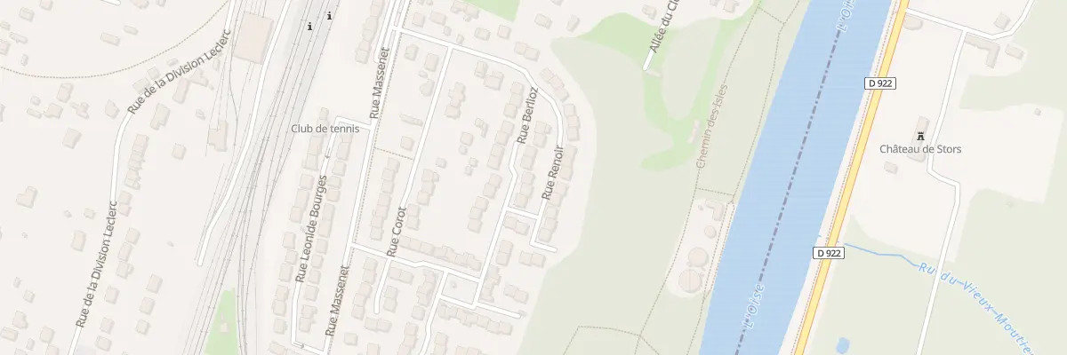 Plan du 18 Rue Berlioz à Butry-sur-Oise