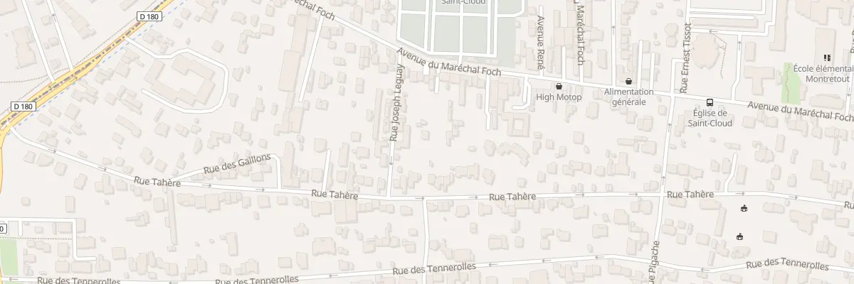 Plan du 106 Rue Tahere à Saint-Cloud