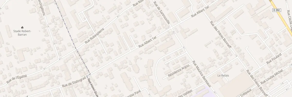 Plan du 63 Rue Albert 1er à Bezons