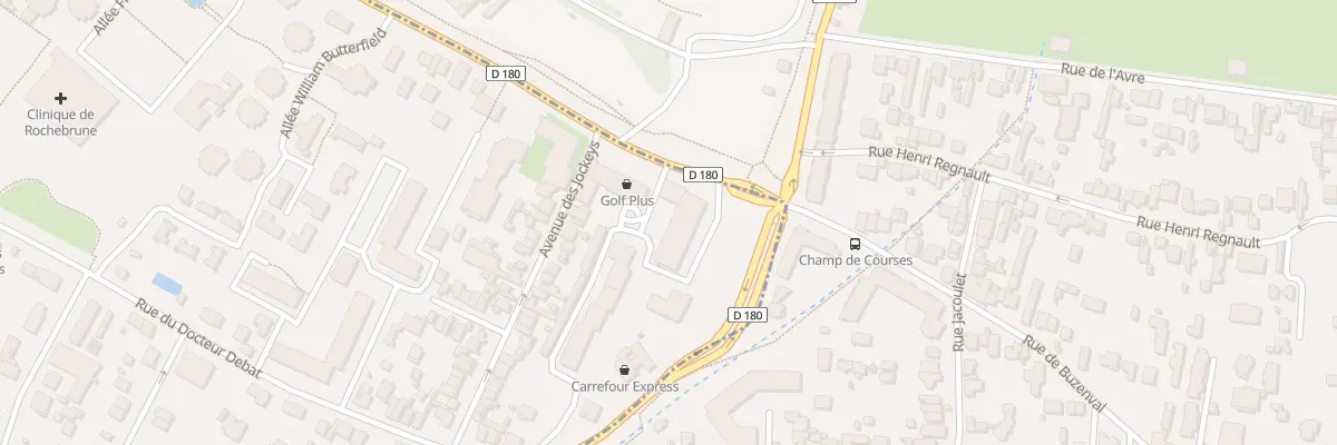 Plan du 109 Rue de Buzenval à Garches