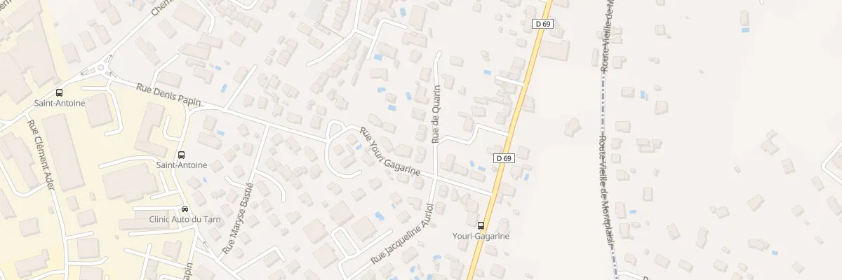 Plan du 5 Rue de Quarin à Saint-Juéry