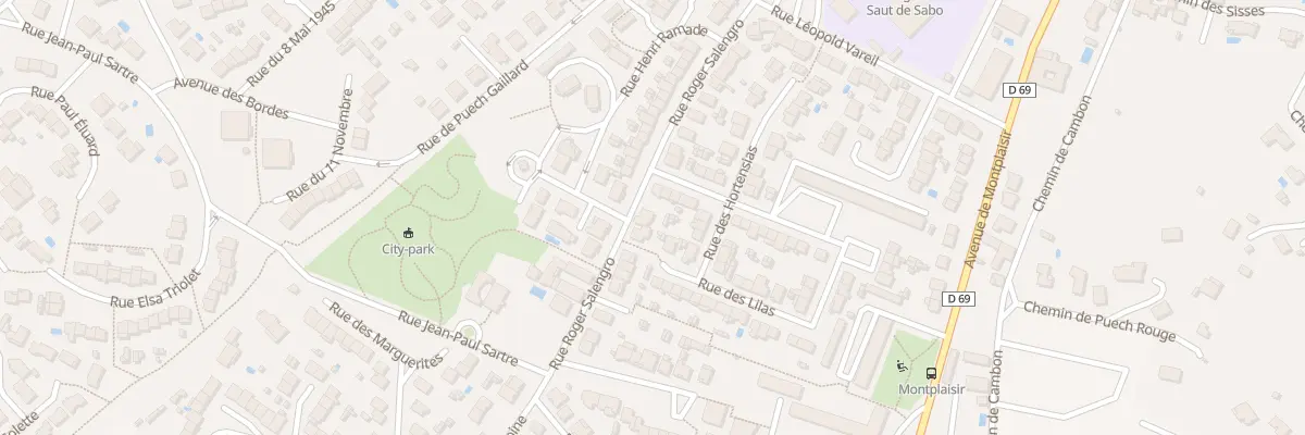 Plan du 35 Rue Roger Salengro à Saint-Juéry