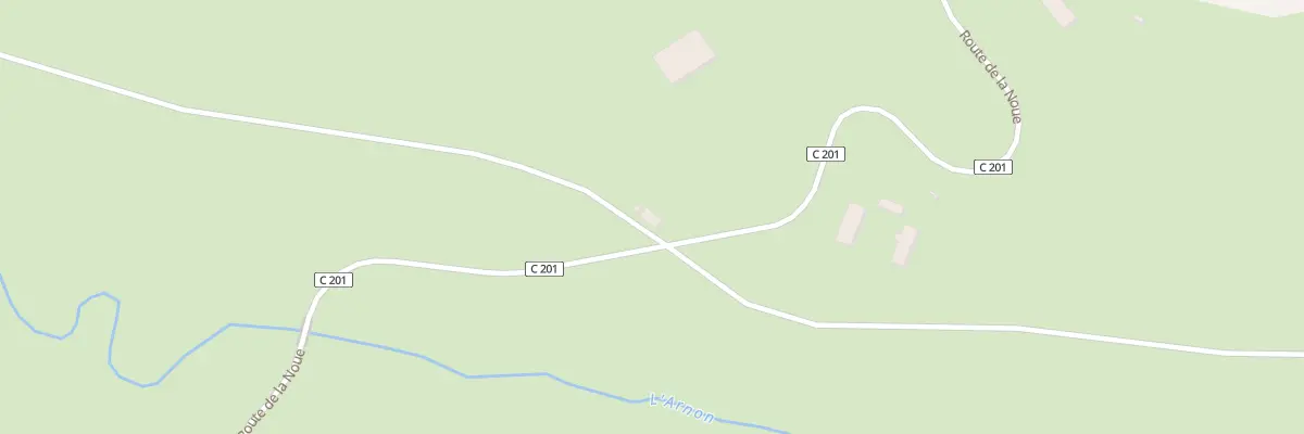 Plan du 8 Rte de la Noue à Touchay