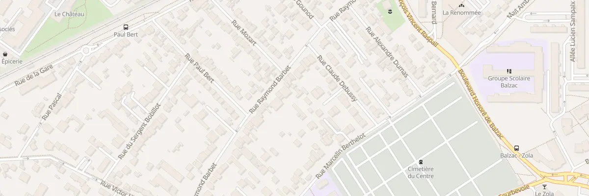 Plan du 136 Rue Raymond Barbet à Nanterre