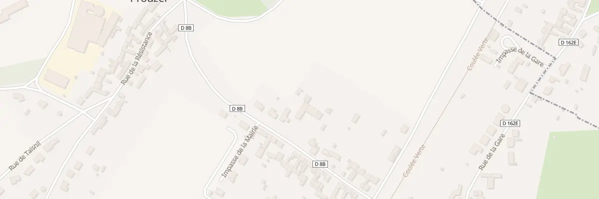 Plan du 36 Rue du Général Leclerc à Prouzel