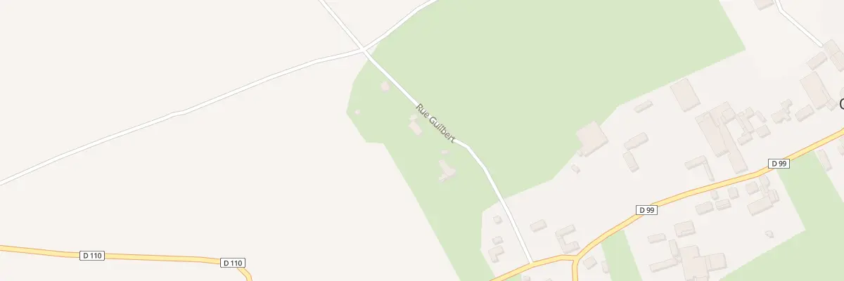 Plan du 3 Rue Guilbert à Œuf-en-Ternois