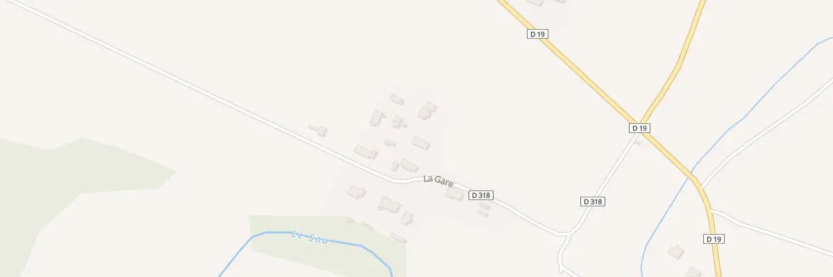 Plan du 77A Les Negres à Saint-Martin-de-Villereglan