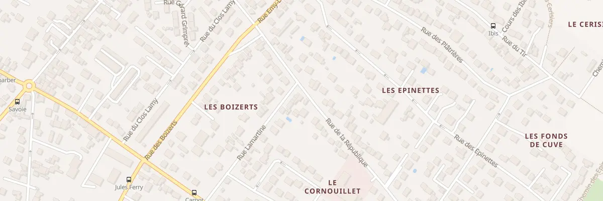 Plan du 36 Rue de la République à Cormeilles-en-Parisis