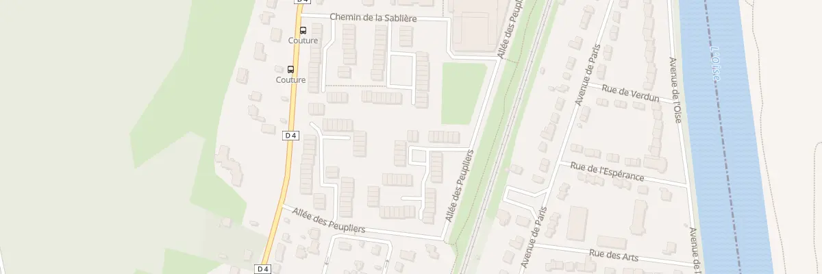 Plan du 3 Sq de Normandie à Parmain