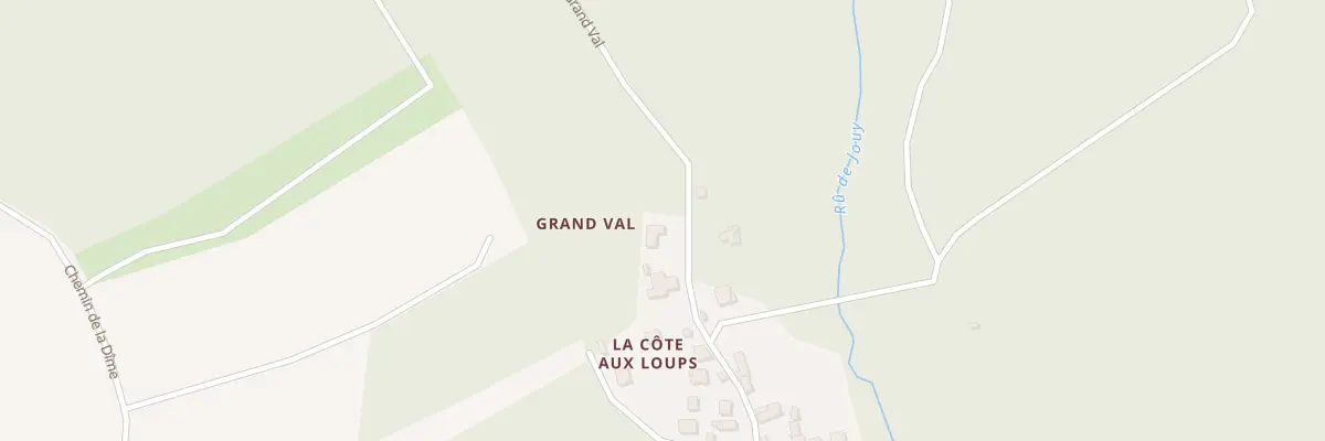 Plan du 61 Rue de Ronquerolles à Parmain