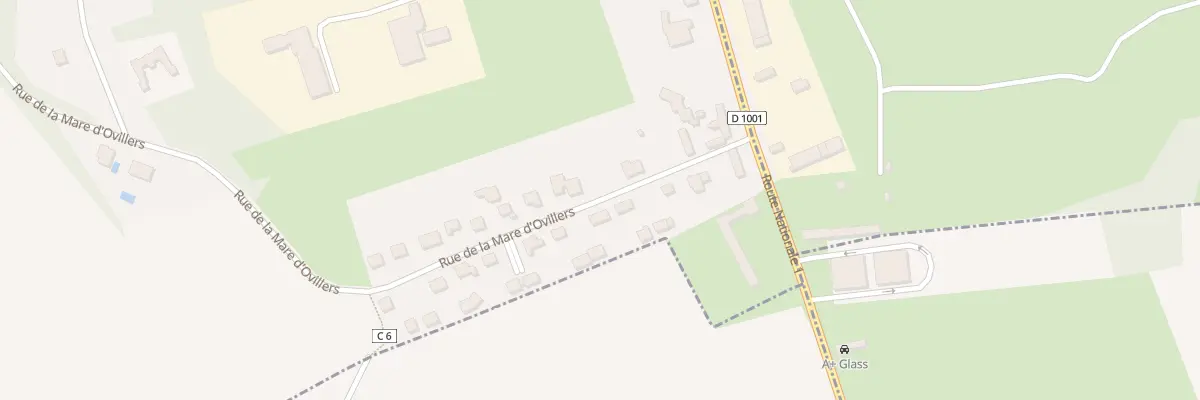 Plan du 17 Rue de la Mare d’Ovillers à Mortefontaine-en-Thelle