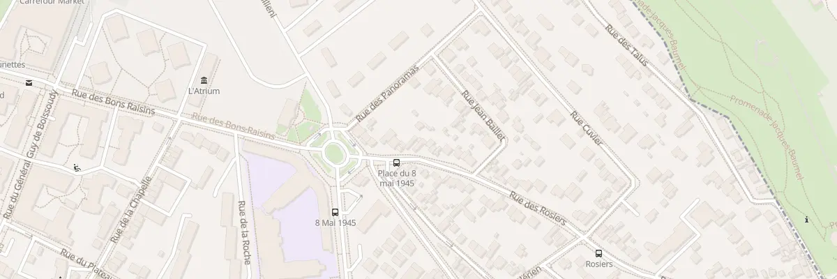 Plan du 7 Rue des Rosiers à Rueil-Malmaison