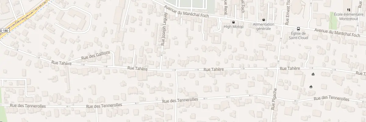 Plan du 102 Rue Tahere à Saint-Cloud