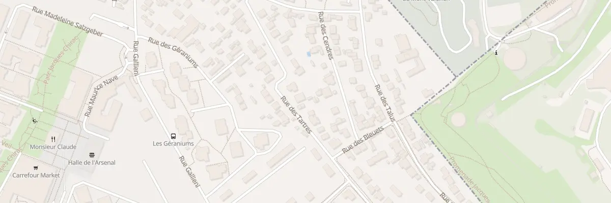 Plan du 31 Rue des Tartres à Rueil-Malmaison