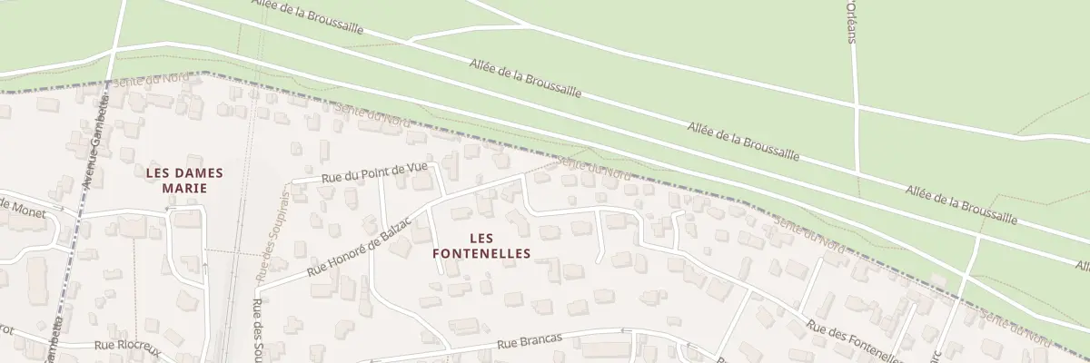 Plan du 48 Rue des Fontenelles à Sèvres