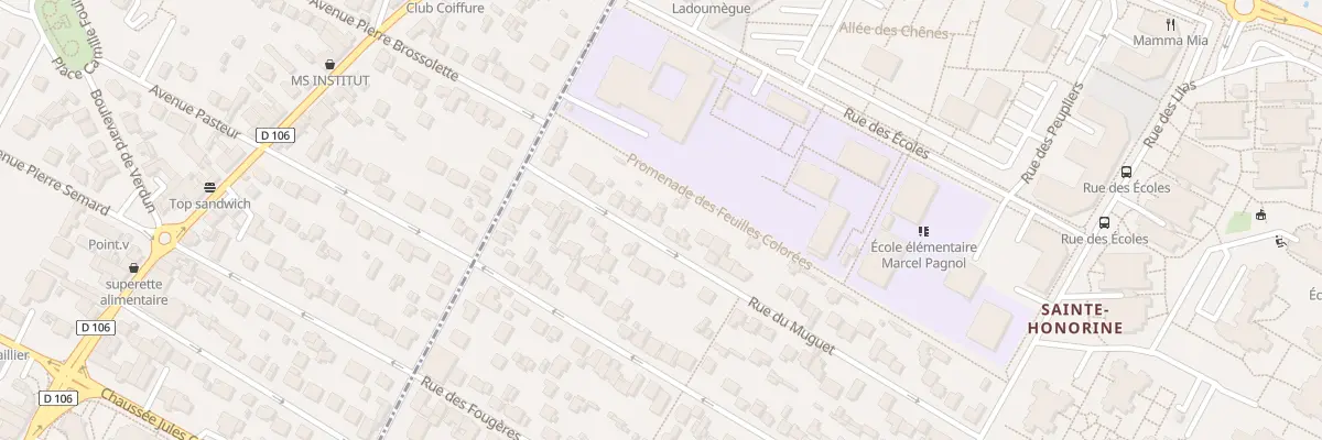 Plan du 13 Rue du Muguet à Taverny
