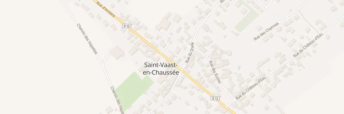 Plan du 26 Rue d’Amiens à Saint-Vaast-en-Chaussée